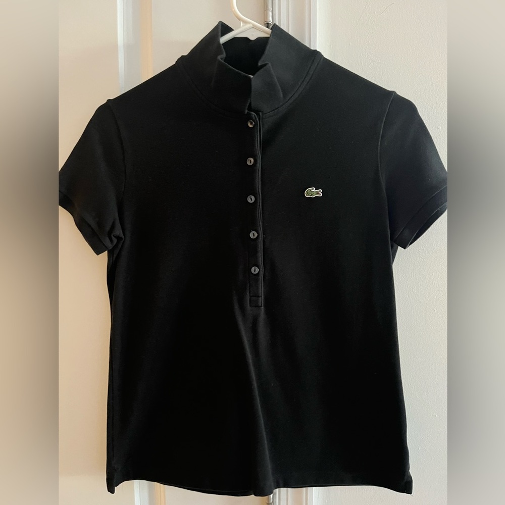 Vintage Women’s Lacoste Short Sleeve 5-button Polo Shirt